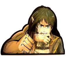 Attack on Titan Bloody Eren Jaeger 3D Sticker A-33