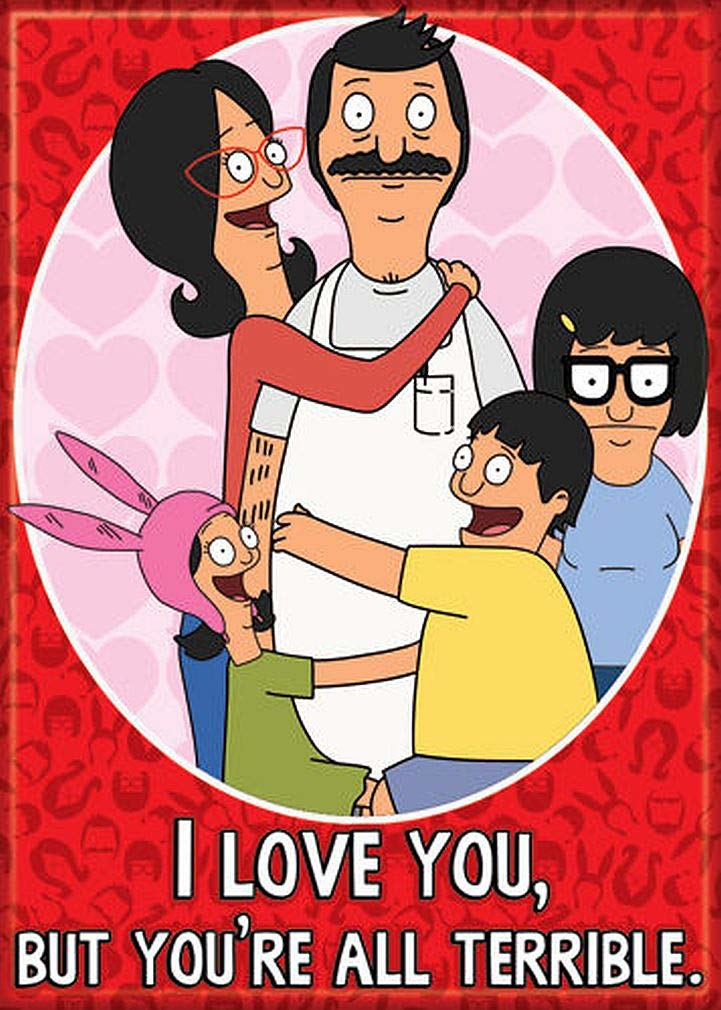 Bob's Burgers I Love You Magnet