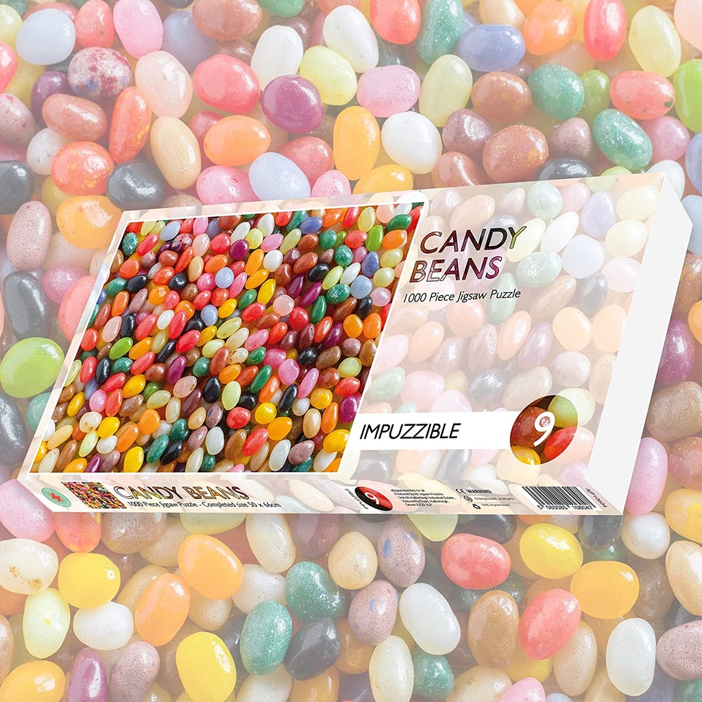 Candy Beans - Impuzzible - 1000 Piece Jigsaw Puzzle