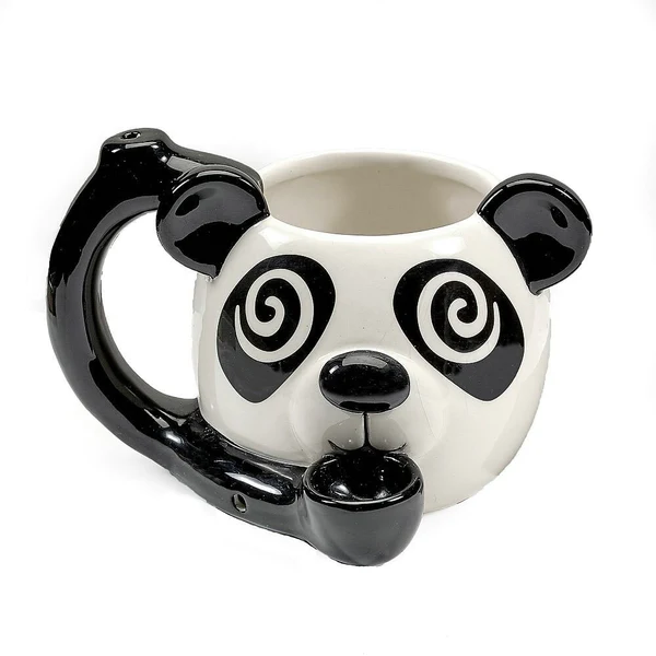 Ceramic Dazy Panda Mug Pipe 19oz
