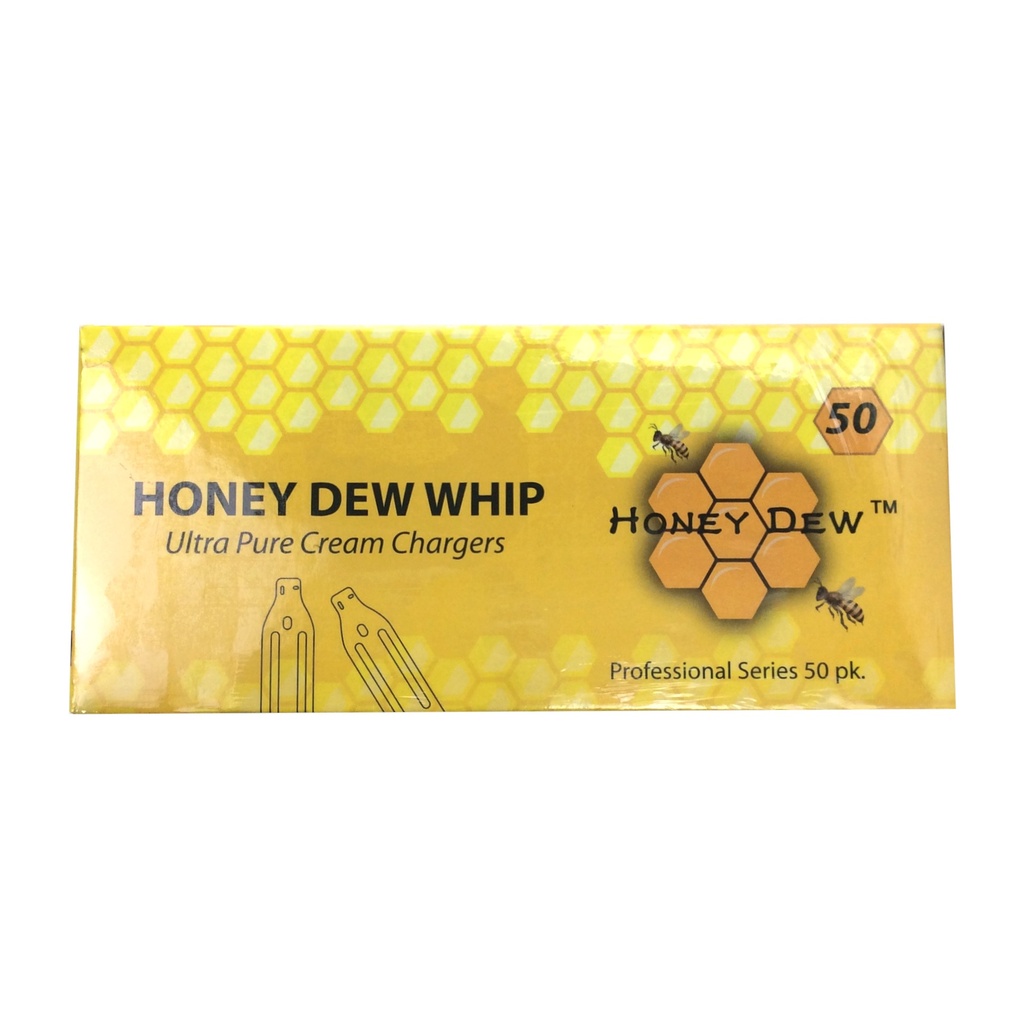 Honey Dew 50ct Whip Cream N20 Charger