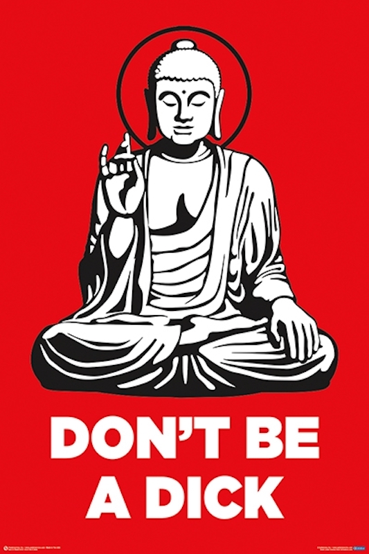 Buddha Says Poster