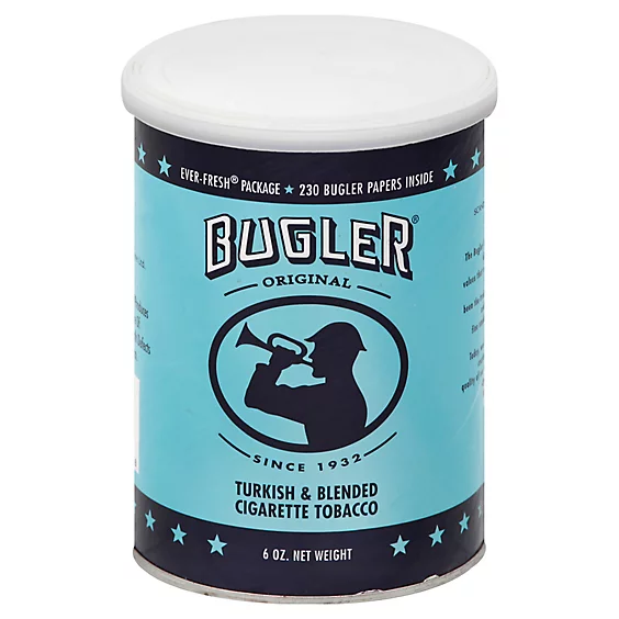 Bugler Blue Can 6oz Turkish & American Blend