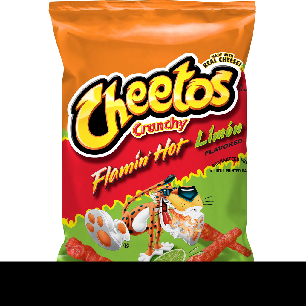 Cheetos Crunchy Flamin Hot Limon 2 3/4oz