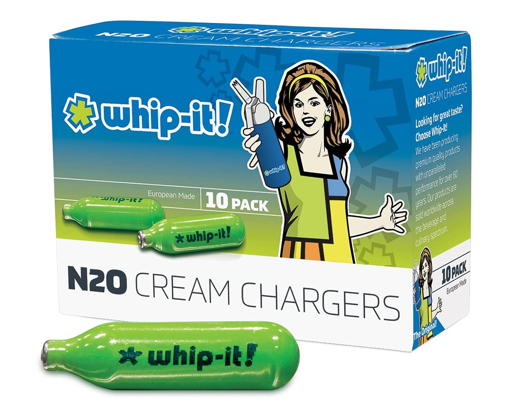 Whip-it! 10 Pack N20 Cream Chargers