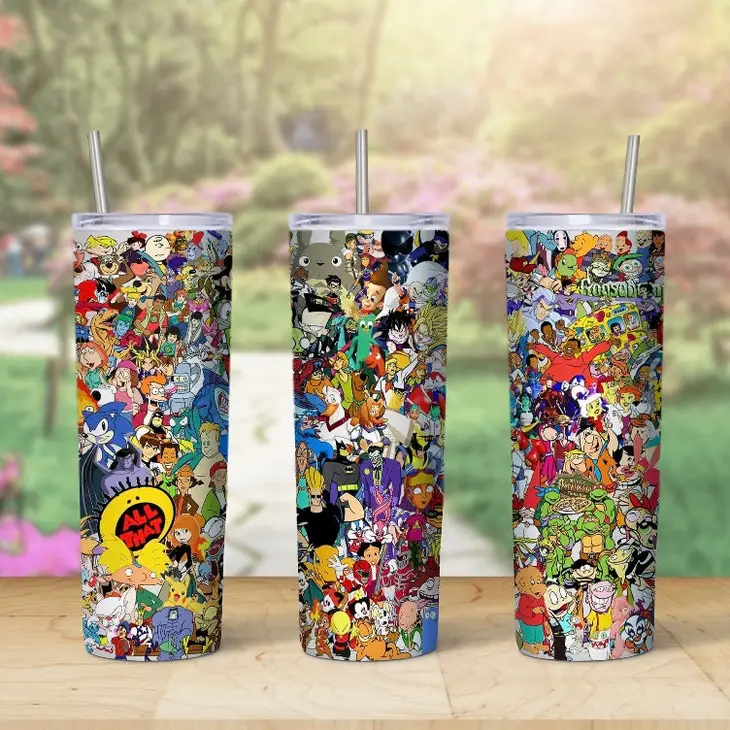 Cartoon Collage 20oz Tumbler