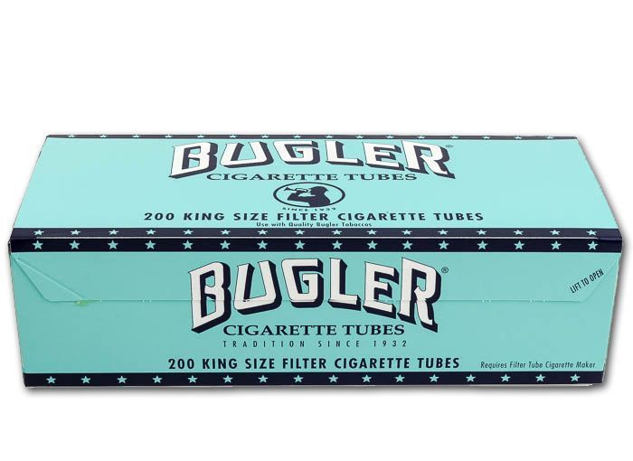 Bugler King Size 200 Tubes Pack