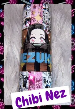 Chibi Nezuko Demon Slayer 20oz Tumbler