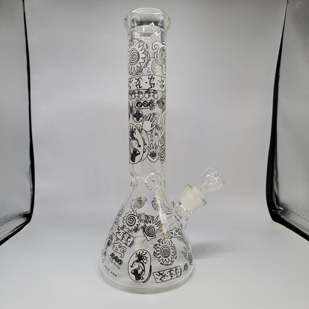 Brandless Glow in the Dark Tribal Beaker 14 inch