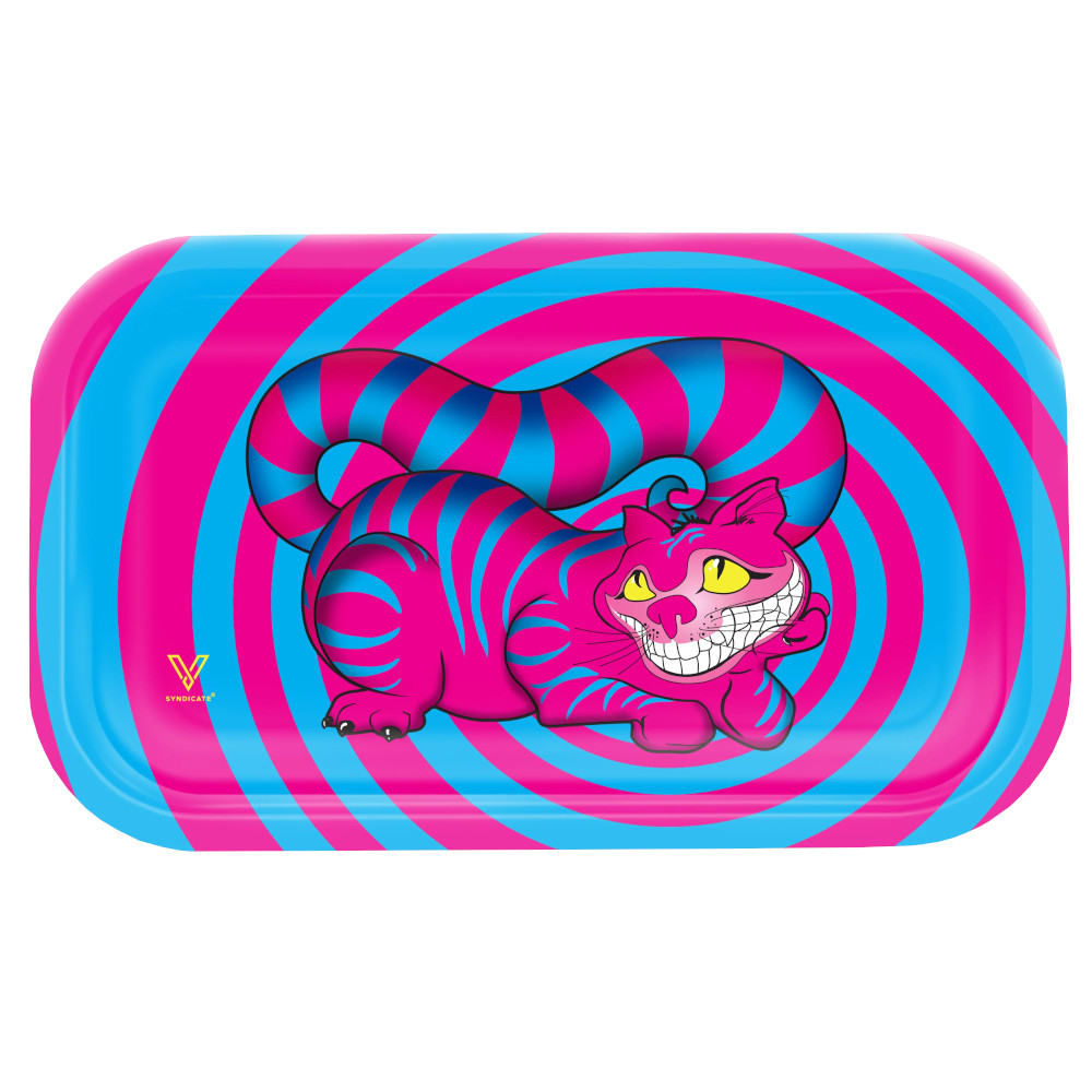 Cheshire Cat Medium Metal Tray 10.5x6in