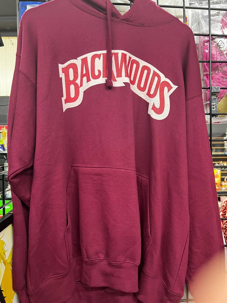 Backwoods Hoodie - Dark Red