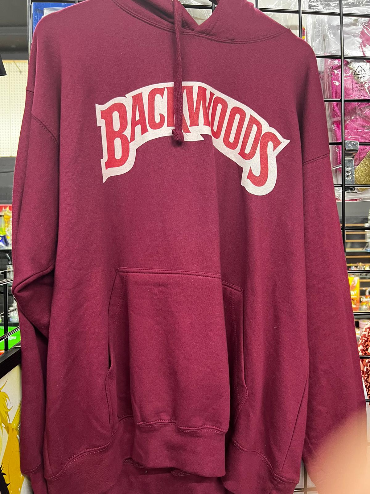 Backwoods Hoodie - Dark Red (Medium)