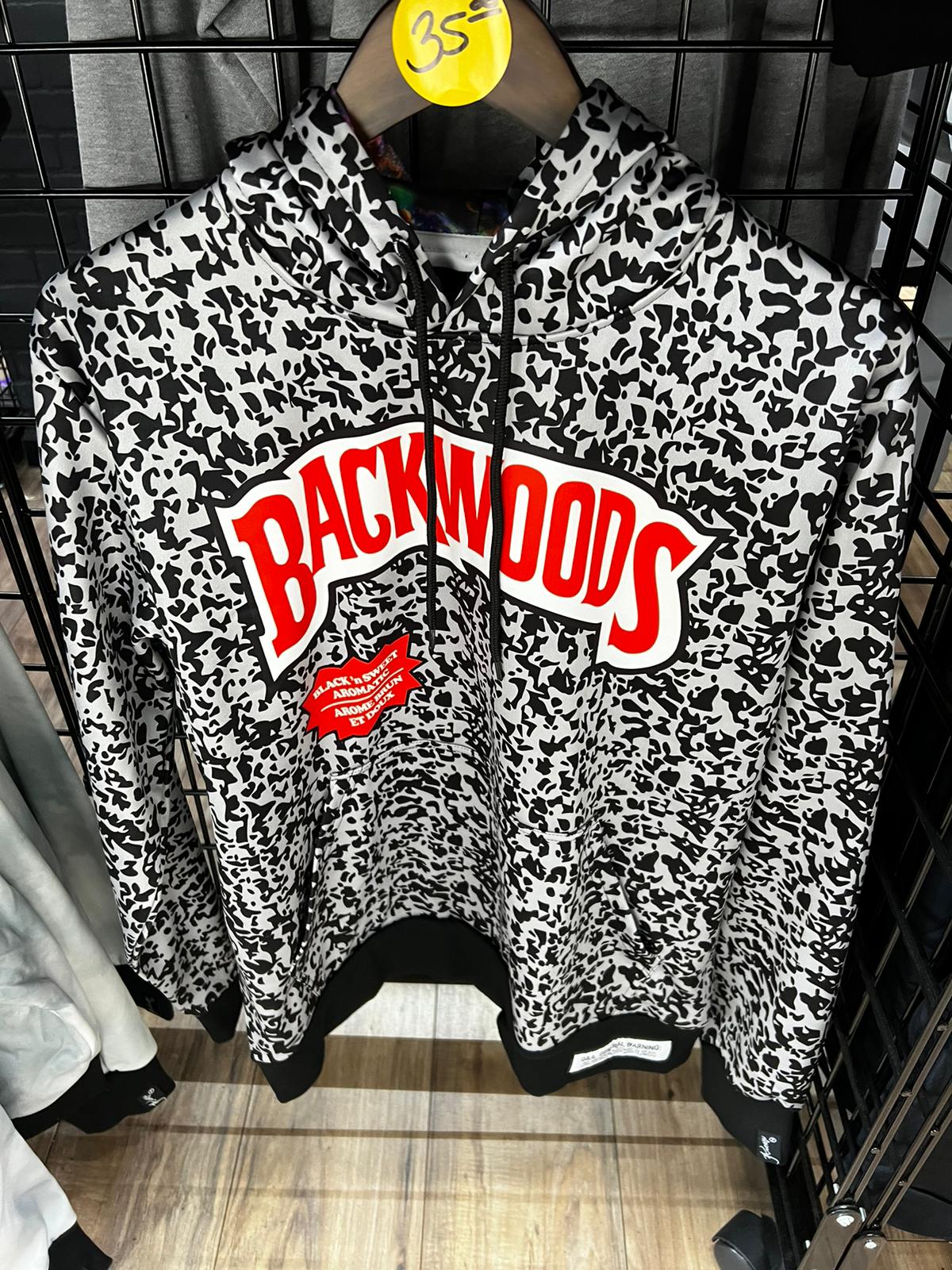 Backwoods Black'N Sweet Aromatic Grey Hoodie (Large)