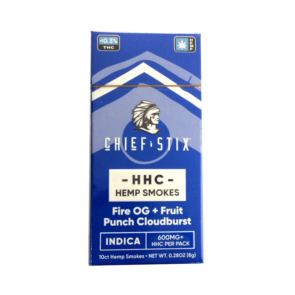 Chief Stix HHC 600MG 10ct Hemp Smokes