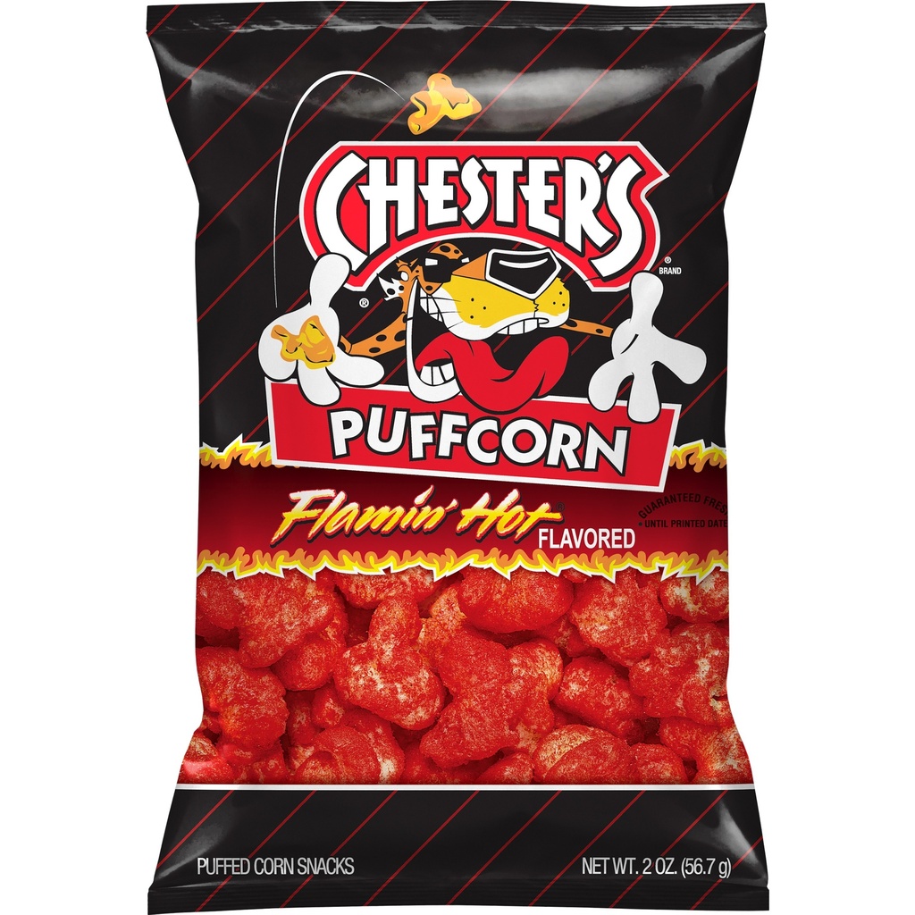 Chester's Puffcorn Flamin Hot 2oz