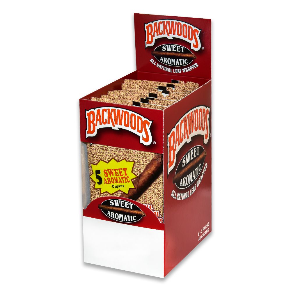 Backwoods 5 Pack Cigars (Black)