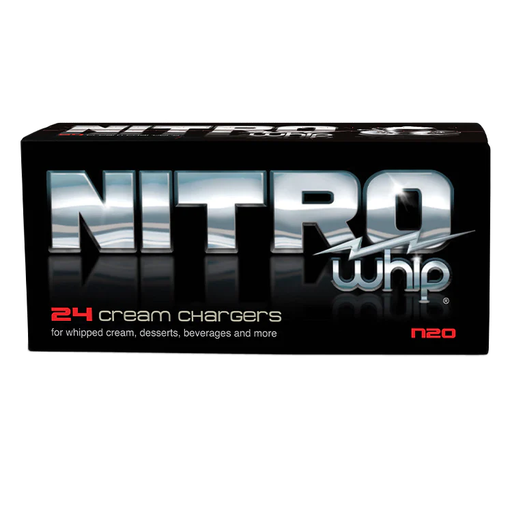 [850011675410] Nitro Whip It Black 24ct N20 Charger