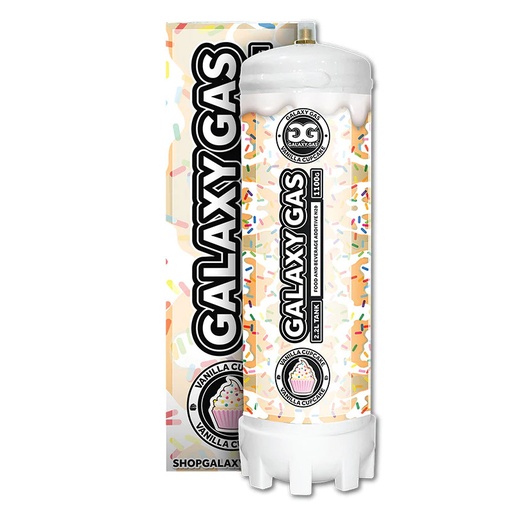 [galaxy-gas-vanilla-xxl] Galaxy Gas 2.2L XXL 1100g Vanilla Cupcake